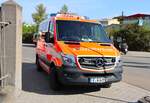 BF Frankfurt am Main Mercedes Benz Sprinter ELW C-Dienst 6/10 bei der Katastrophenschutzübung Frankopia 2025 im Frankfurter Osthafen am 20.09.25