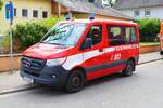 Feuerwehr Frankfurt am Main Mercedes Benz Sprinter MTW am 03.06.23 bei der 150 Jahre Feuerwehr Seckbach Feier