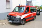 Feuerwehr Frankfurt am Main Mercedes Benz Sprinter MTW am 03.06.23 bei der 150 Jahre Feuerwehr Seckbach Feier