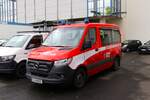 Freiwillige Feuerwehr Frankfurt am Main Mercedes Benz Sprinter MTW am 21.04.24 beim Tag der offenen Tür der BF Wache 21 in der Nordweststadt