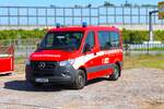 Feuerwehr Frankfurt am Main Mercedes Benz Sprinter MTW auf der Wache 20 Flughafen am 26.05.24 beim Tag der offenen Tür
