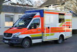 MB Sprinter der Rettungswache Rheinbach (SU-Kreis) 26.12.2018