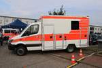 Bundespolizei Rettungsdienst Mercedes Benz Sprinter RTW am 08.09.19 beim Tag der offenen Tür in Hünfeld 