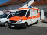 MB Sprinter als Rettungswagen des Malteser-Hilfsdienstes am 27.06.2010 vor dem DRK-Haus in 36100 Petersberg-Marbach