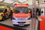 DRK Henned Mercedes Benz Sprinter RTW am 18.05.19 auf der RettMobil in Fulda