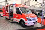 DRK Henned Mercedes Benz Sprinter RTW am 18.05.19 auf der RettMobil in Fulda