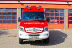 BF Ludwigshafen Mercedes Benz Sprinter GW-Wasserrettung am 24.09.23 beim Tag der offenen Tür an der Wache Nord