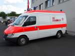 Mercedes Benz Sprinter der Johanniter am 01.06.14 beim Tag der Offenen Tür der Feuerwehr Hanau Mitte