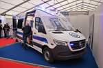 Neuer Mercedes Benz Sprinter RTW am 18.05.18 auf der RettMobil in Fulda 