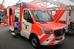 Kreis Euskirchen Mercedes Benz Sprinter RTW am 18.05.19 auf der RettMobil in Fulda