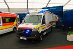 Mercedes Benz Sprinter RTW am 13.05.22 auf der Rettmobil in Fulda