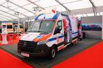 Mercedes Benz Sprinter RTW am 13.05.22 auf der Rettmobil in Fulda