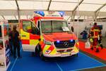 Mercedes Benz Sprinter RTW am 13.05.22 auf der Rettmobil in Fulda