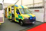 Mercedes Benz Sprinter RTW am 13.05.22 auf der Rettmobil in Fulda