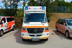 DRK Fulda Mercedes Benz Sprinter RTW am 03.07.22 beim Tag der offenen Tür der Feuerwehr