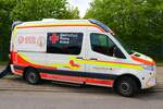 DRK Mercedes Benz Sprinter Baby RTW am 12.05.23 auf dem Rettmobil in Fulda
