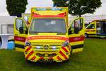 Rettungsdienst Ratingen Mercedes Benz Sprinter RTW am 17.05.24 auf der Rettmobil in Fulda