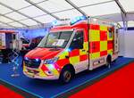 Mercedes Benz Sprinter RTW am 17.05.24 auf der Rettmobil in Fulda