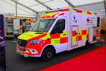 DRK Mercedes Benz Sprinter RTW am 16.05.25 auf der Rettmobil in Fulda