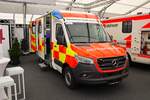 DRK Mercedes Benz Sprinter RTW am 16.05.25 auf der Rettmobil in Fulda