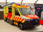 Mercedes Benz Sprinter RTW Rettungsdienst S�dwestsachsen am 08.05.26 in Fulda auf der Rettmobil