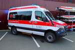 Mercedes Benz Sprinter N-KTW Kreisverband Marburg Gie�en (Rotkreuz Gie�en 5/93/11) am 30.05.26 beim Tag der offenen T�r der Berufsfeuerwehr Gie�en