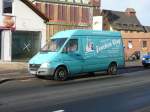 Mercedes Sprinter des Malerbetriebes Klug am 06.02.2009 in 36088 H�nfeld