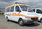 =MB Sprinter vom DRK OV SEESEN, steht auf dem Parkplatz der Rettmobil 2019 in Fulda, 05-2019