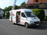 MB Sprinter der Holzbaufirma Preis am 14.05.09 in 36100 Petersberg-Marbach