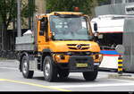 Mercedes Unimog unterwegs in Luzern am 27.07.2023