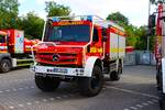 Feuerwehr Rodenbach Mercedes Benz Unimog U5023 TLF3000 (Florian Rodenbach 1-25-1) am 28.06.25 in Nidderau beim Tag der Feuerwehr