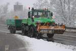 Mercedes Benz Unimog U1400 Winterdienstfahrzeug am 26.01.26 in Langenselbold West
