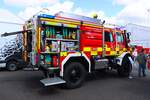 Mercedes Benz Unimog U5023 Rosenbauer TLF3000 Kreis Gro� Gerau am 08.05.26 auf der Rettmobil 