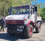 =Unimog 1000 verl�sst die Oldtimerschau in Wasenberg, 05-2025