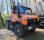 =Unimog, gesehen bei der Oldtimerschau in Wasenberg, 05-2025