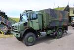 Mercedes Benz Unimog U5023 am 06.06.26 beim Tag der Bundeswehr in Kastellaun 