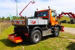 Mercedes Benz Unimog U427 Bundeswehr Gel�ndebetreuung am 06.06.26 beim Tag der Bundeswehr in Kastellaun 