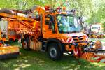 Die Autobahn GmbH Mercedes Benz Unimog U530 am 20.06.26 auf dem Hessentag in Fulda