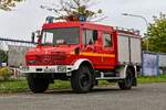 Hier zusehen gibt es den MB Unimog U 1550 L als Tankl�schgruppenfahrzeug 8/12 (TLF 8/12) der Feuerwehr L�beck-Vorwerk.

Dieser Fahrzeugtyp ist speziell f�r die Feuerwehr L�beck entwickelt worden. Er wird daher auch L�becker-Norm genannt. Man wollte ...