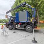 =Unimog der Bundespolizeiabteilung H�nfeld gibt ein Gastspiel beim Hessentag in Fulda, 06-2026
