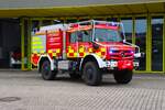 Das neue Feuerwehr R�sselsheim Bauschheim/Kreis Gro� Gerau Mercedes Benz Unimog U5023 Rosenbauer TLF-Waldbrand (Florian Kreis Gro� Gerau 21-2) am 25.08.26 bei einen Fototermin. Danke f�r das tolle Shooting 