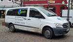 =MB Viano von LAUBACH-Geb�udereinigung steht im Januar 2022 in H�nfeld