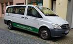 =MB Viano von J�GER-Putz & Maler steht im Februar 2022 in H�nfeld