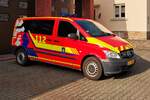 Mercedes Benz Viano, stand bei der Feuerwehrkaserne in Ettelbrück. 03.2026