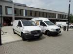 Zwei Mercedes Benz Vito am 04.06.14 in Bad Vilbel 