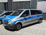 Polizei Hessen Mercedes Benz Vito FustW am 24.06.17 beim Tag der Offenen Tür des Polizeipräsidium Frankfurt zur 150 Jahr Feier