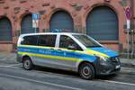Polizei Hessen Mercedes Benz Vito FustW am 01.12.18 in Frankfurt am Main zur Absicherrung des Weihnachtsmarkt 