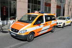 Berufsfeuerwehr Frankfurt am Main Mercedes Benz Vito GW-Mess (Florian Frankfurt 1/70) am 20.04.19 an der Konstablerwache 