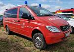 =MV Vito als MTF der Feuerwehr der Landeshauptstadt Thüringens ERFURT steht im Mai 2022 auf dem Parkgelände der RettMobil