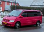 Dieser Mercedes war am 22.01.2011 am Strassenrand abgestellt.